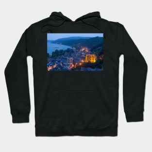 Old town, dusk, Bacharach, Middle Rhine, Rhine, evening Hoodie